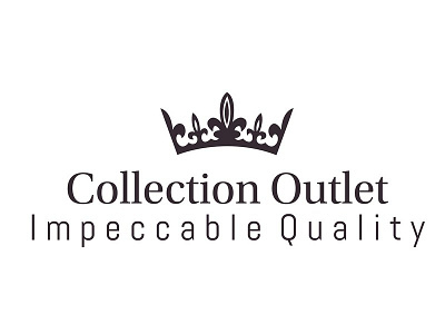 collection outlet logo abstract logo branding clean logo design illustration logo simple logo vector