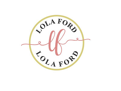 lola ford logo abstract logo branding clean logo design logo simple logo vector