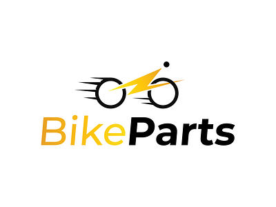 Bike Parts logo abstract logo branding clean logo design illustration logo simple logo vector
