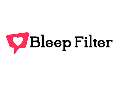 Bleep Filter Logo abstract logo branding clean logo design illustration logo simple logo vector