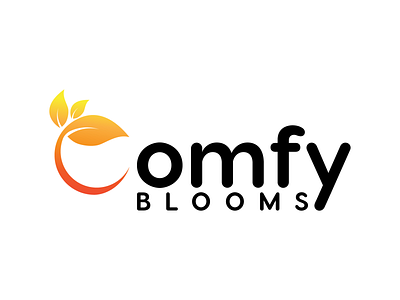 Comfy Blooms Logo abstract logo branding clean logo design illustration logo simple logo vector