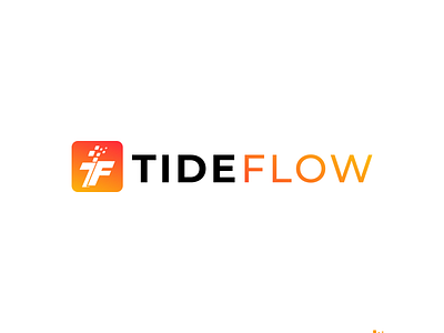 TIDE FLOW LOGO abstract logo branding clean logo design illustration logo simple logo vector