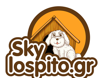 Sky Lospito.gr logo abstract logo clean logo design graphic design logo simple logo vector