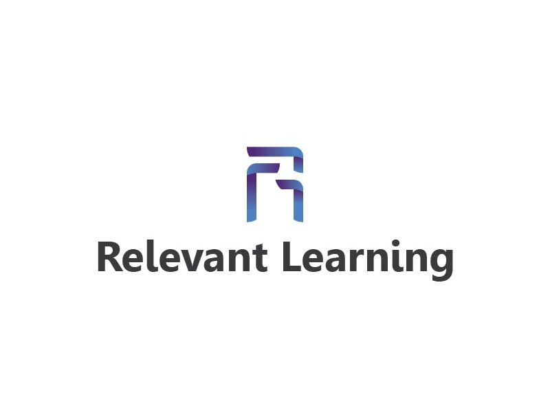 Logo Relevant Learning by Firleich Design on Dribbble