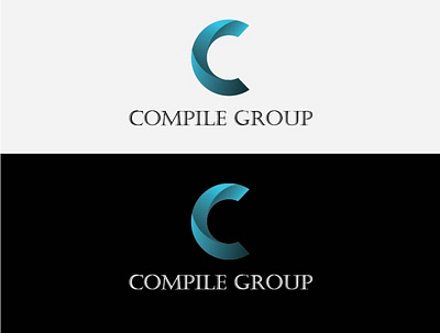 Logo Compile Group blue branding c company compile design graphic design group logo logos modern simpel