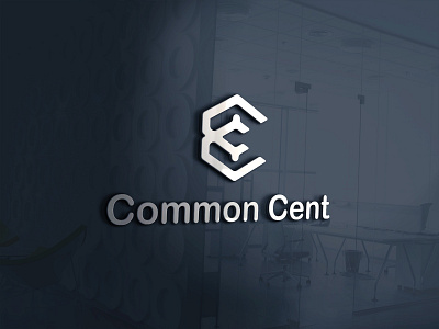 Mockup Common Cent Logo 3d branding graphic design logo mockup