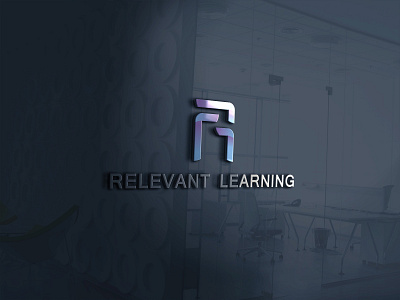 Mockup Relevant Learning 3d branding graphic design logo mockup