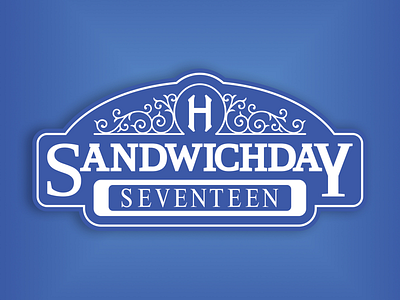 Sandwich Day 17 hoboken logo sandwich sandwich day