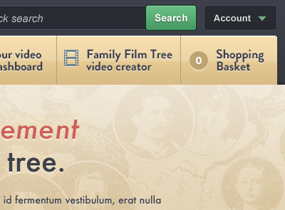 Family Tree site, only not boring.