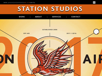 Station digital responsive ux website