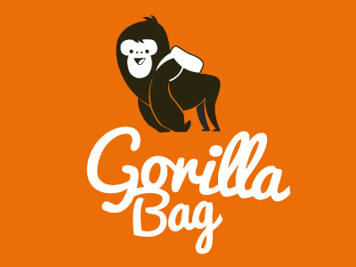 Gorilla Bag branding identity illustration