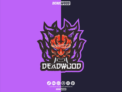 Mascot logo illustration