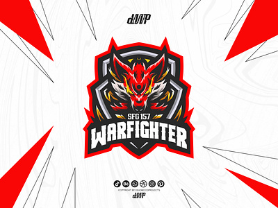 MASCOT LOGO ESPORT branding design graphic design illustration logo typography