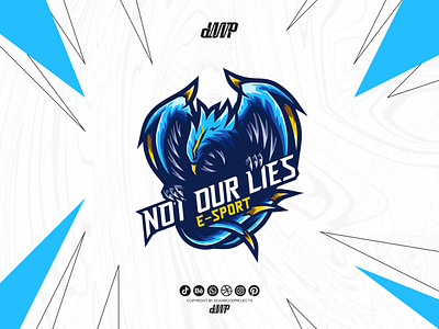 MASCOT LOGO ESPORT branding design graphic design illustration logo typography