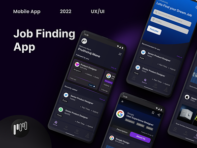 Job Finding App- Ui design