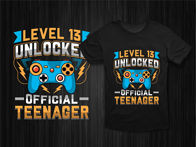 Gamer T-shirt Design