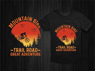 Mountain Biker T-shirt Design amazing t shirt designs bike lover biker biker t shirt biker t shirt design branding cool t shirt designs design illustration logo male t shirt designs mountain biker mountain biker t shirt mountain biker t shirt design mountain t shirt design t shirt t shirt design