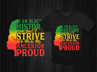Black History T-shirt Design