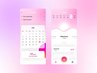 Fitness App UI