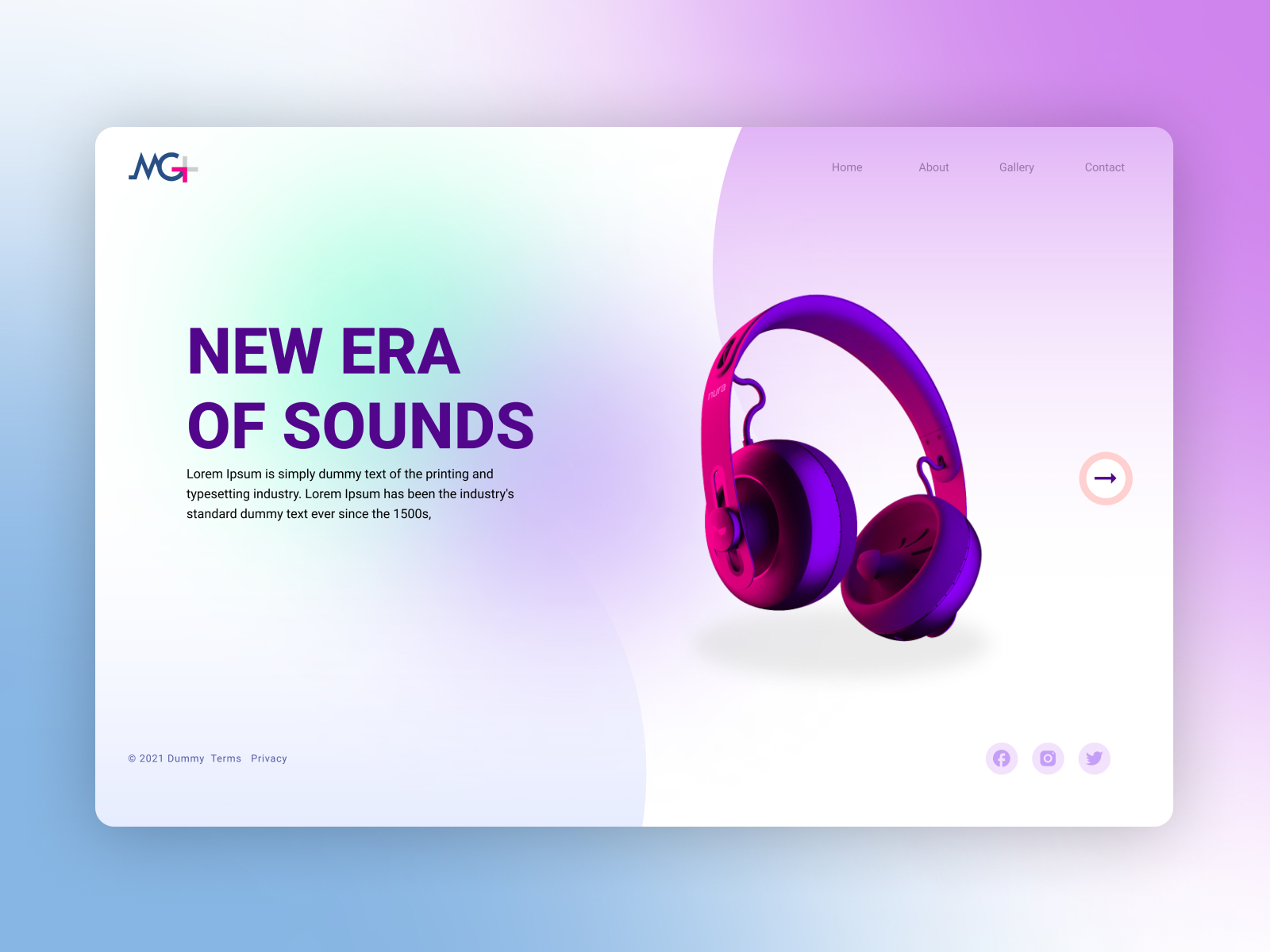 Product ShowCase Website UI by Gayatri Dunakhe on Dribbble