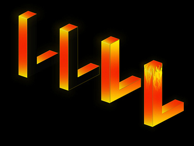L Letter Logo 3d branding graphic design illustration logo vector