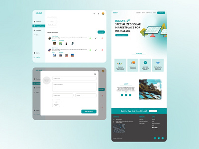 Case Study On B2B Website For Solar Products ui uxcasestudy uxui website