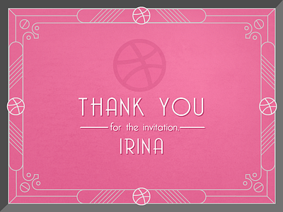 Thank You Irina Blok