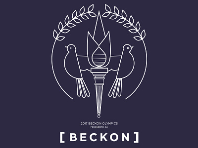 T-shirt design for BECKON, Inc. offsite