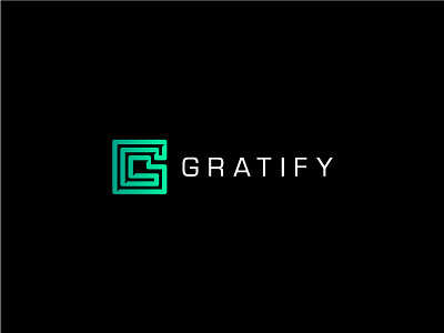 Gratify 2 advertising artangent g letter lettermark