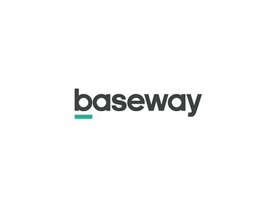 Baseway artangent b base freelance green line marketplace minimal way wordmark