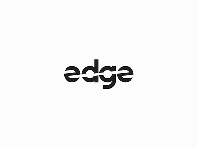 edge artangent blue cut cutting decal edge logo logotype manufacturing monogram wordmark