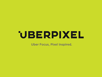 Uberpixel agency artangent design icon logo mark monogram pixel uber