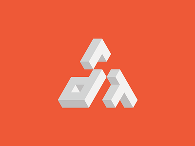 RDT artangent design geometric innovation logo monogram retail thinking