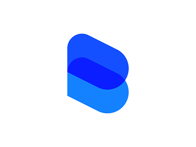 Behold agency artangent b behold blue letter letter mark logo mark ui ux