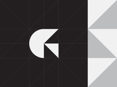 Geometric G branding clean design flat geometric graphic design icon icons illustration illustrator lettermark logo logo design logo designer logotype minimal monogram simple vector