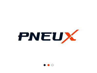 PneuX Wordmark Logo Design