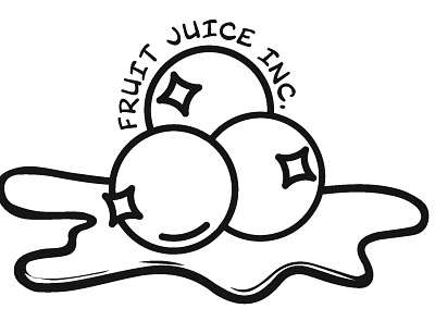 FJI Logo, Berry Spill branding design graphic design illustration logo vector