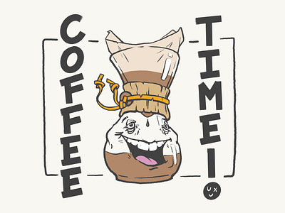 Chemex coffee time!! art chemex coffee drawing illustration swag