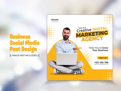 Business Social Media Post Template Design facebook