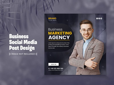 Business Social Media Post Template Design facebook