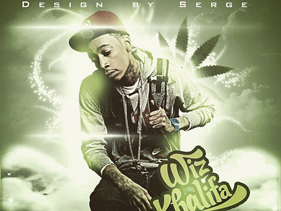 Old Cover Design of - Wiz Khalifa