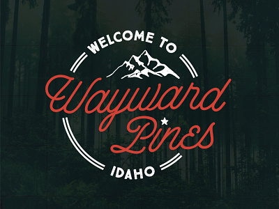 Wayward Pines Typography