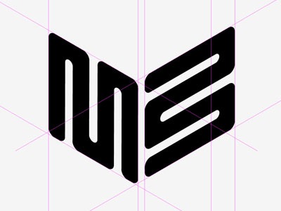 WIP Martin Batt Architects Logo architect architecture black cube degree design grid guide guides isometric line logo work