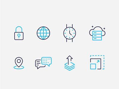 Software Icon Pack app brand fnvi icon pack icon set icons illustration oil and gas pipeline project management software ui ux