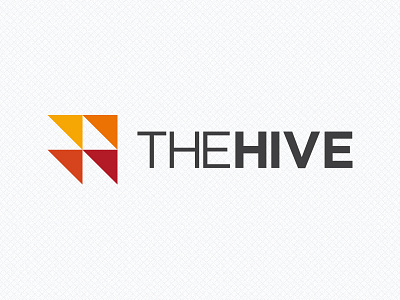 The Hive Logo better brand experience identity improve innovate innovation logo moving up simple strong style swiss