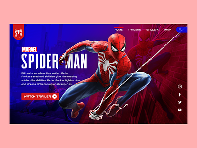 Spider-man Web Design