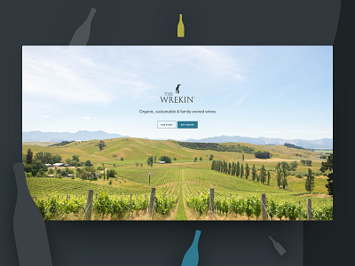 The Wrekin Vineyard vineyard web design winery