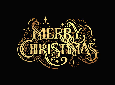 Merry christmas lettering. Vector illustration. branding christmas design icon illustration logo typography vector