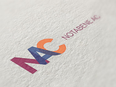 Notabene AC / Logo identity logo notabene typography webdevel