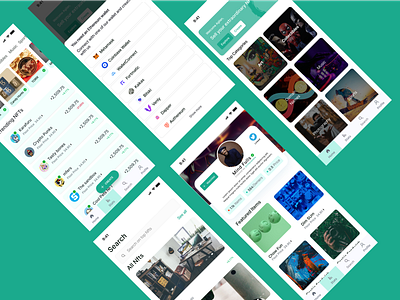 Mobile app for Nfts